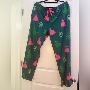 Wicked Universal Studios Size XL Pajama Sleep Pants Glinda Elphaba NEW